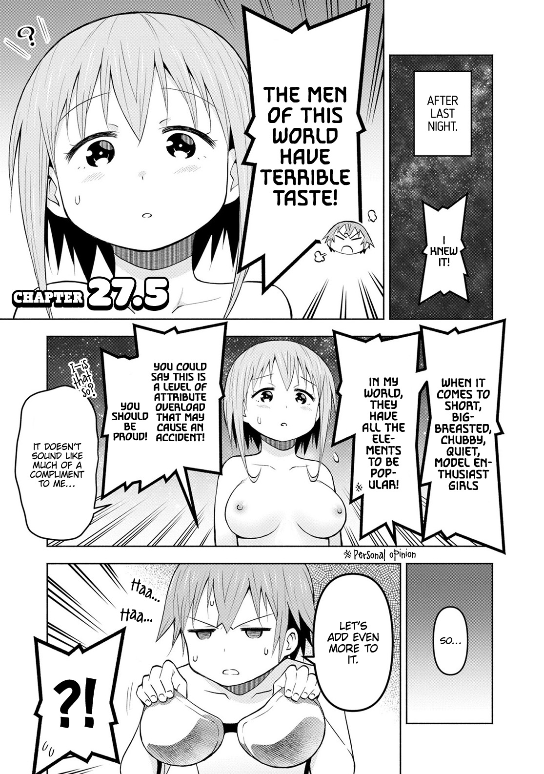 Dungeon Tou De Yadoya Wo Yarou! Souzou Mahou Wo Moratta Ore No Hosoude Hanjouki Chapter 27.5 #1