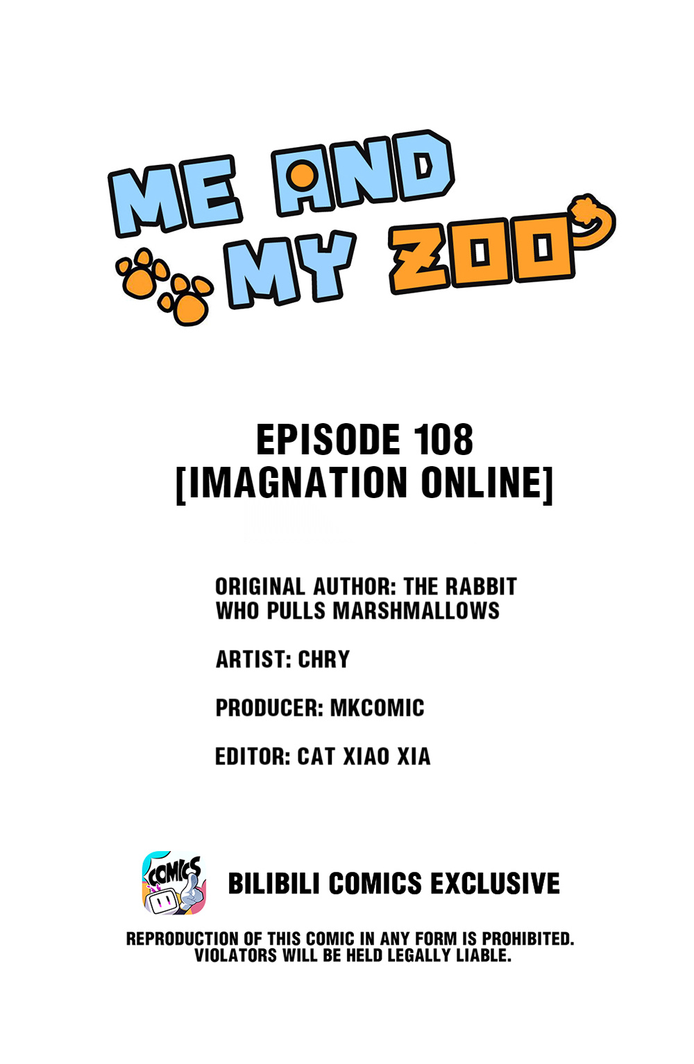 Me And My Zoo Chapter 108 #1