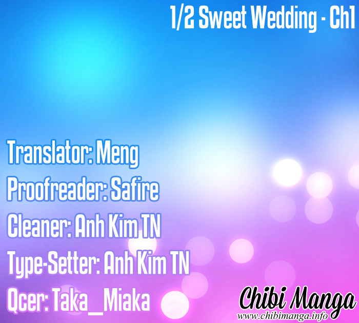 1/2 Sweet Wedding Chapter 1 #3