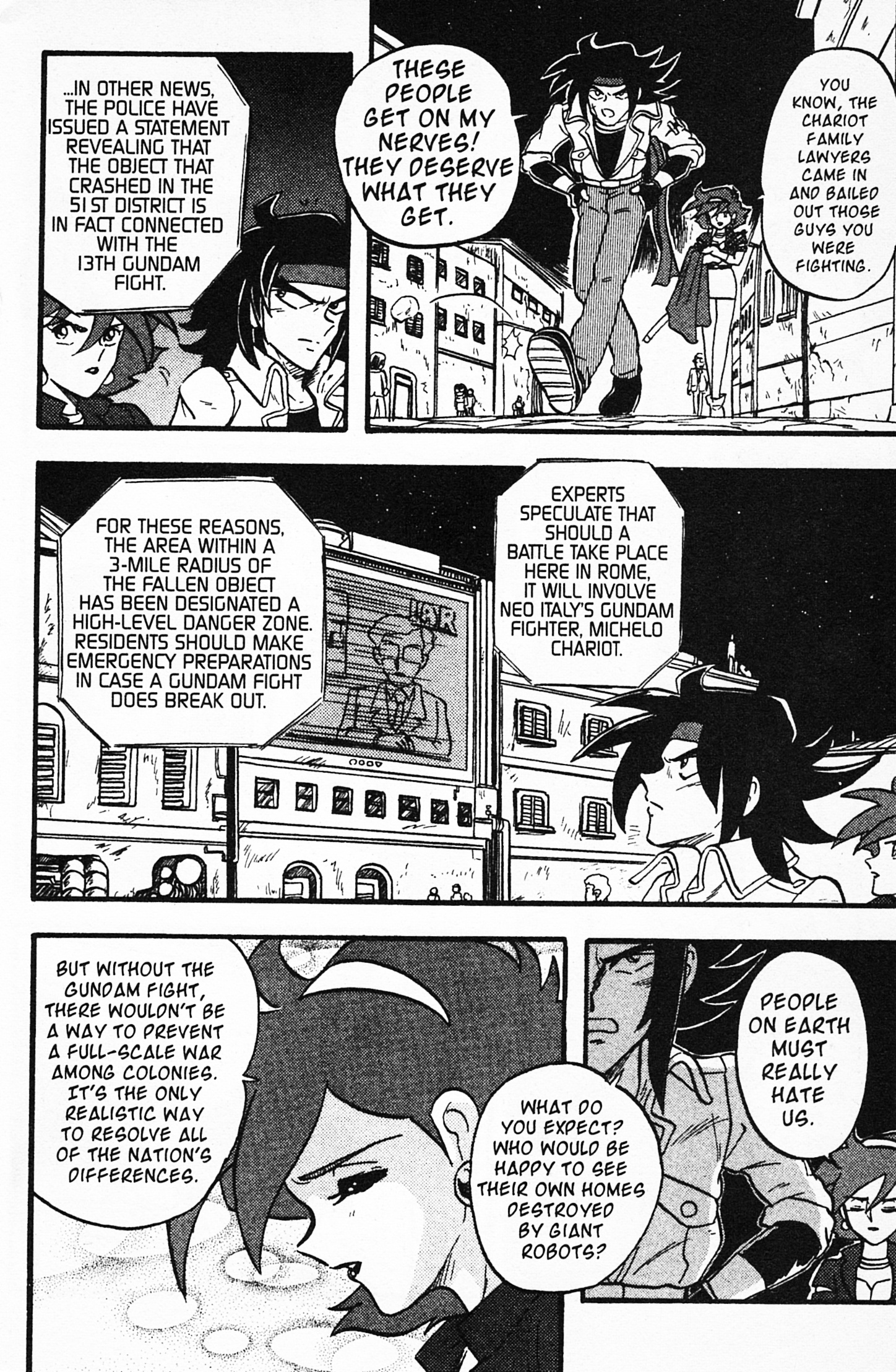 Mobile Fighter G Gundam Chapter 1 #21