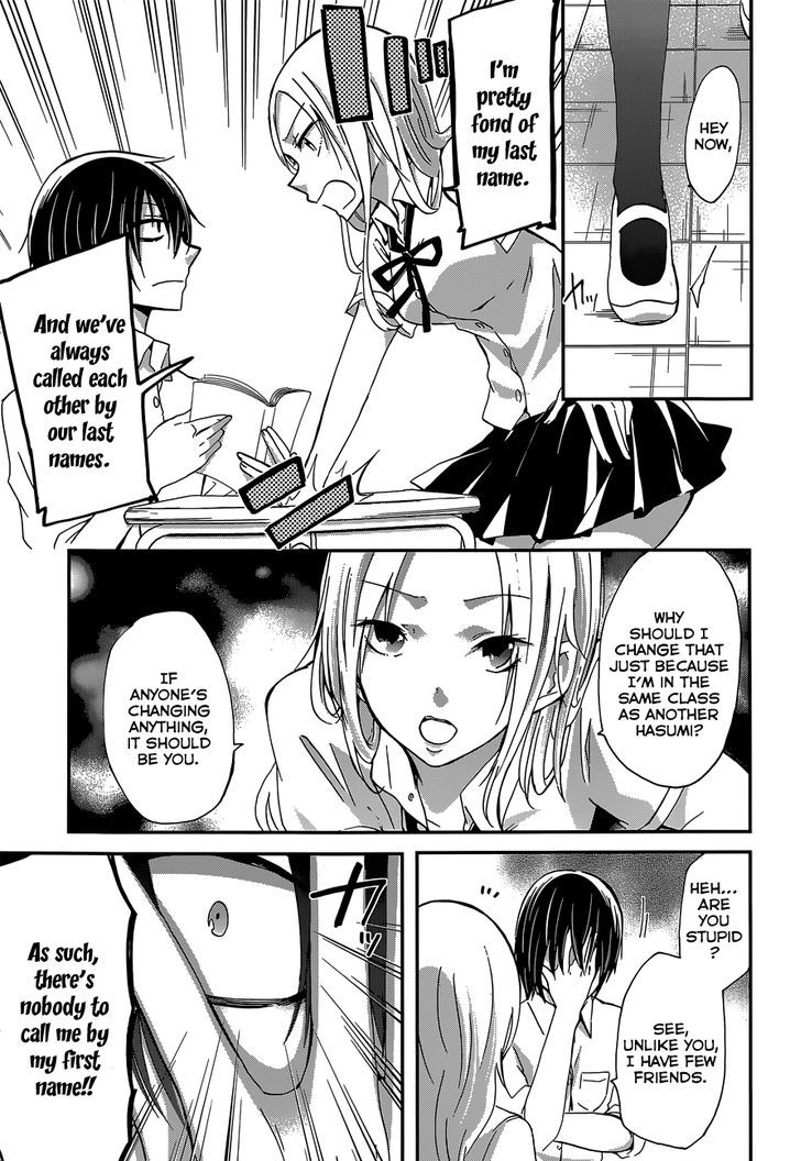 Hasumi-Kun To Hasumi-San Chapter 0 #7