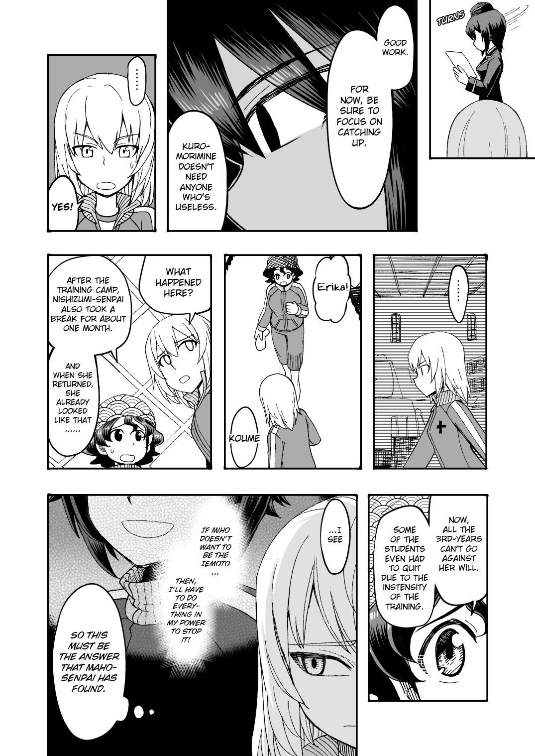 Girls Und Panzer - Middleschool Miho And Erika (Doujinshi) Chapter 32.2 #4