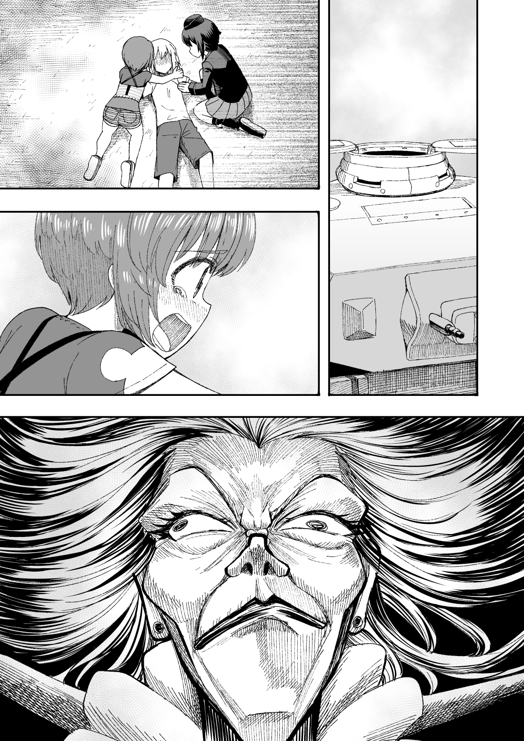 Girls Und Panzer - Middleschool Miho And Erika (Doujinshi) Chapter 32 #4