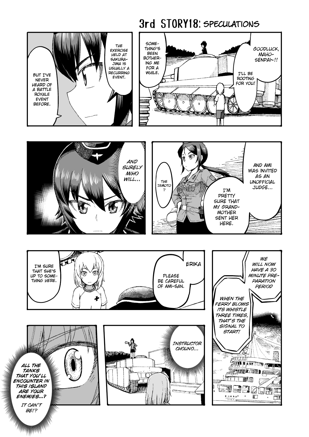Girls Und Panzer - Middleschool Miho And Erika (Doujinshi) Chapter 18 #1