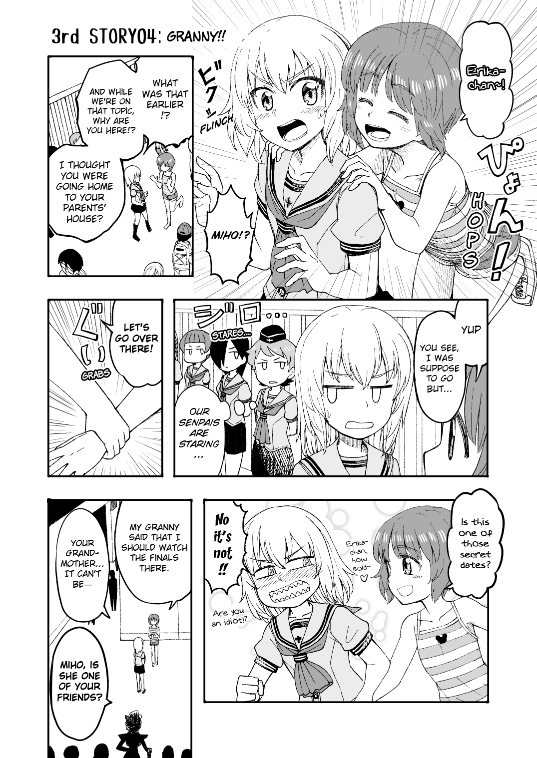 Girls Und Panzer - Middleschool Miho And Erika (Doujinshi) Chapter 4 #1