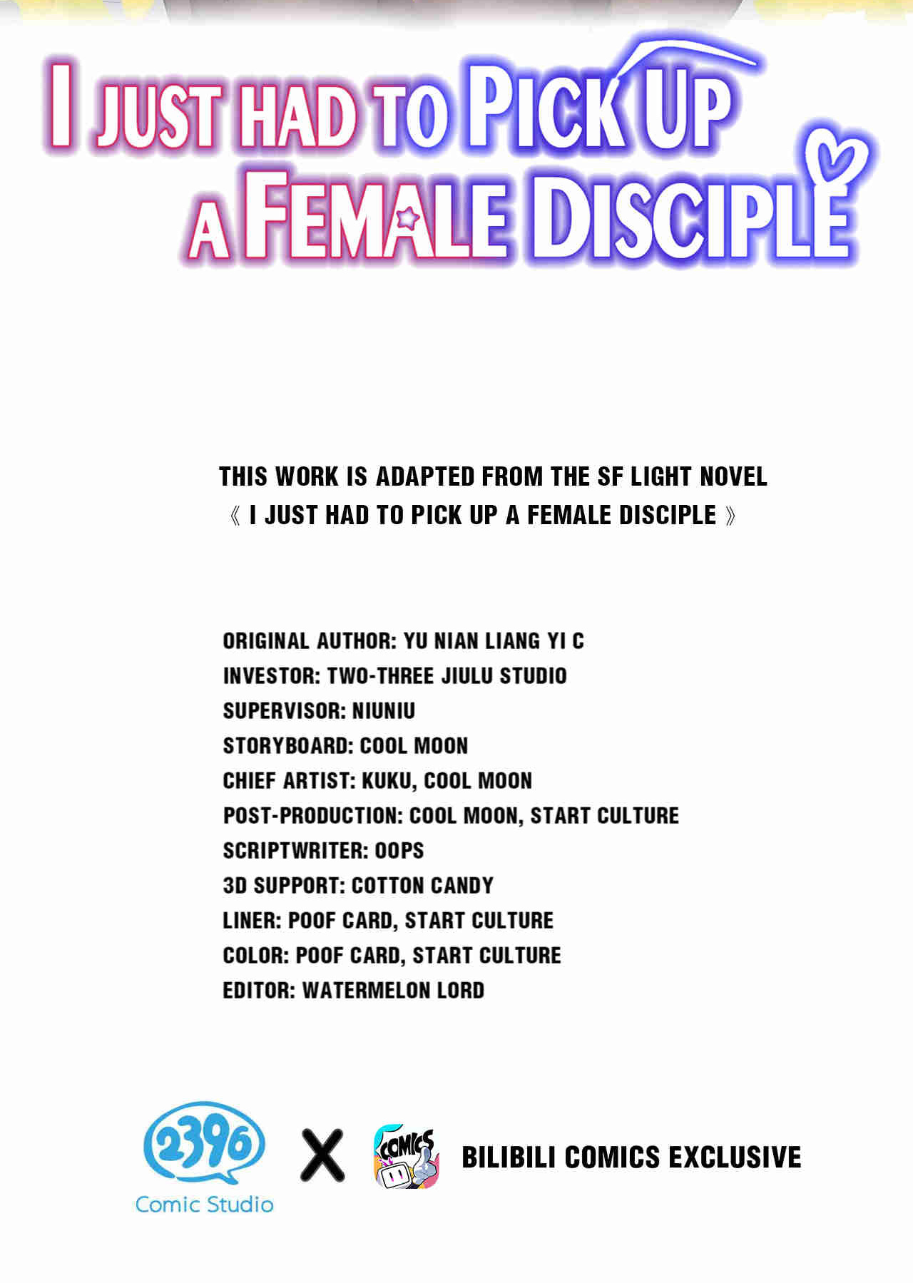 I Just Had To Pick Up A Female Disciple Chapter 67 #2