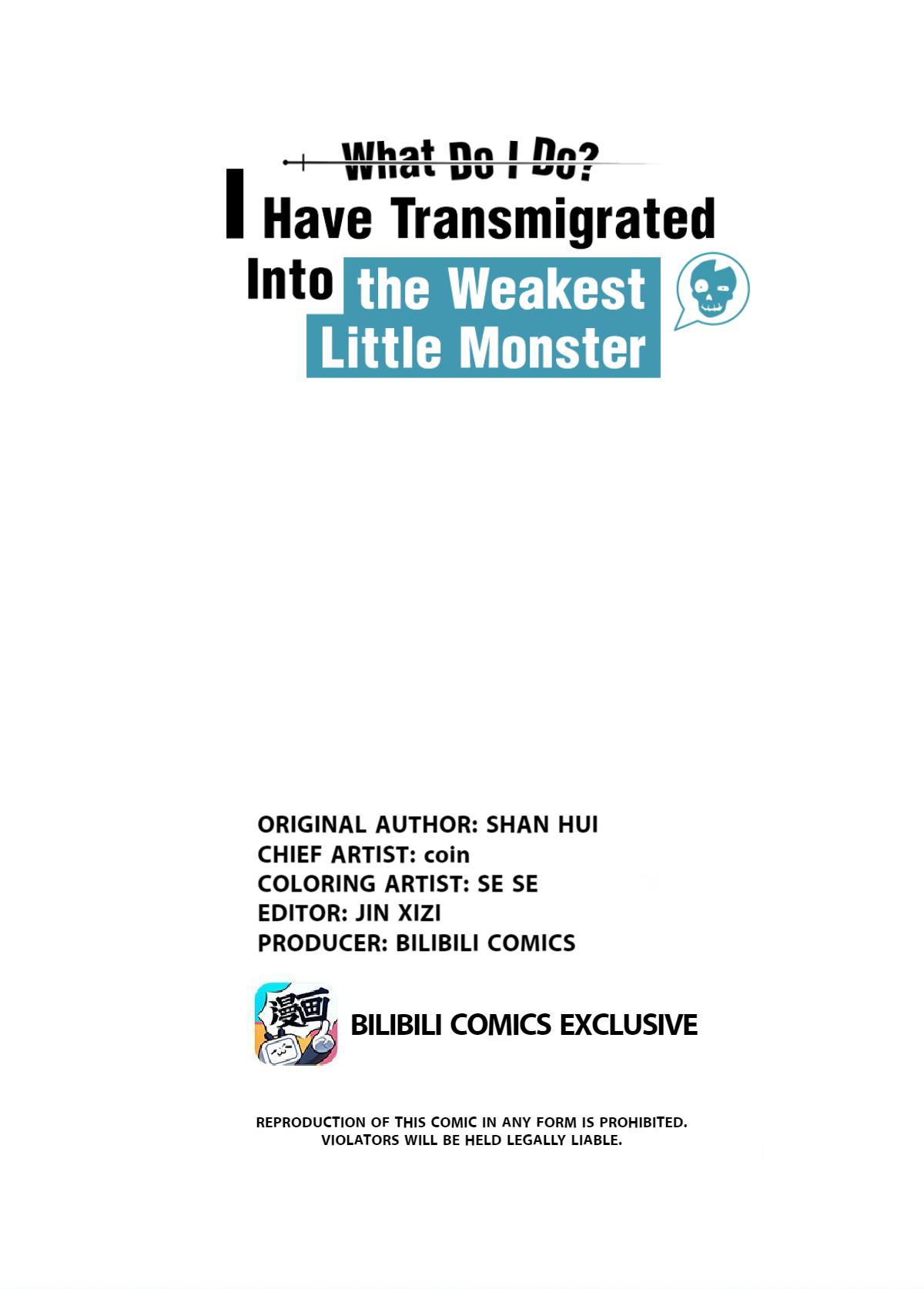 What Do I Do?! I Have Transmigrated Into The Weakest Little Monster Chapter 6.1 #1