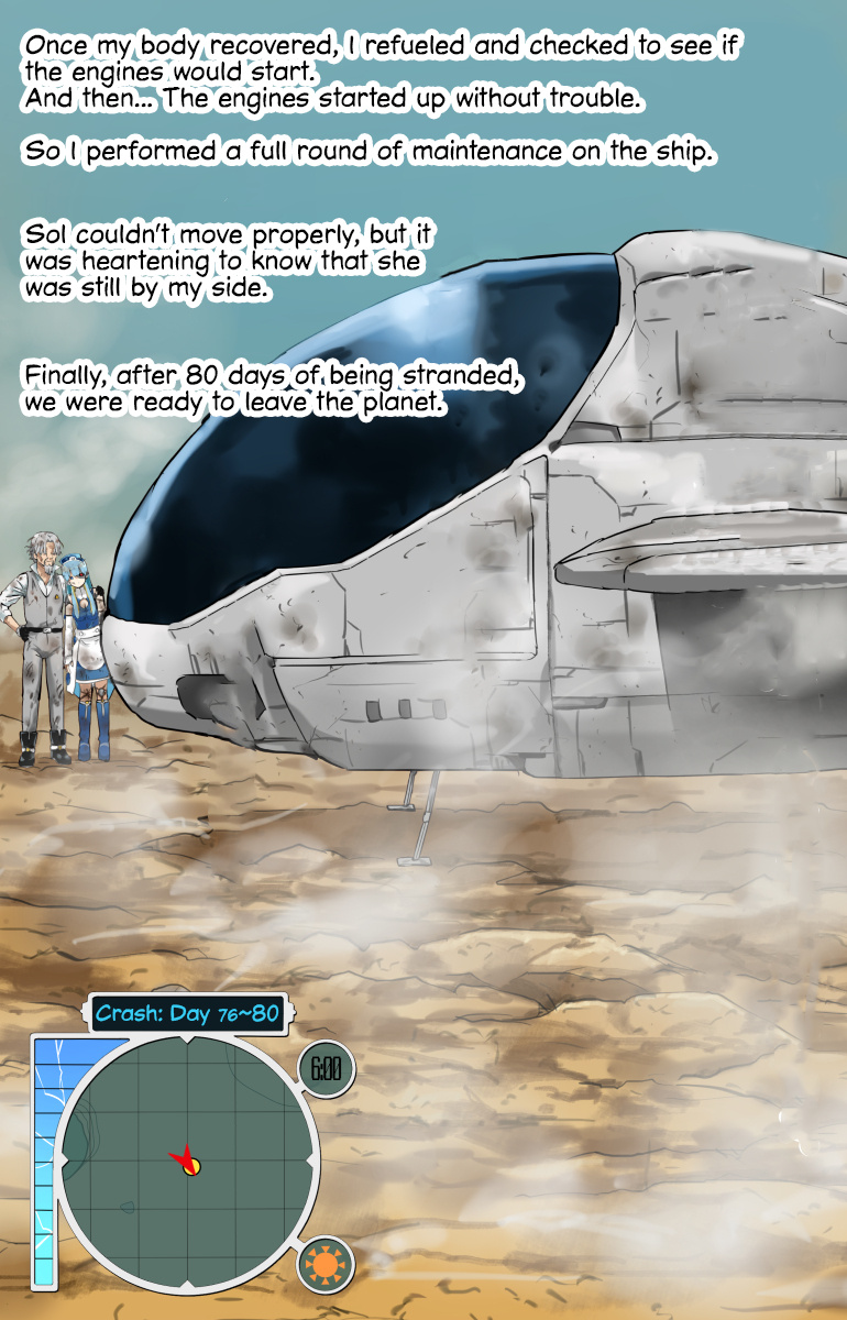 Life On An Uninhabited Planet With An Android Chapter 48 #1