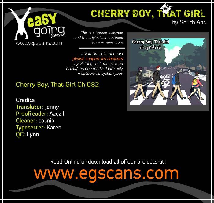 Cherry Boy, That Girl Chapter 82.2 #1