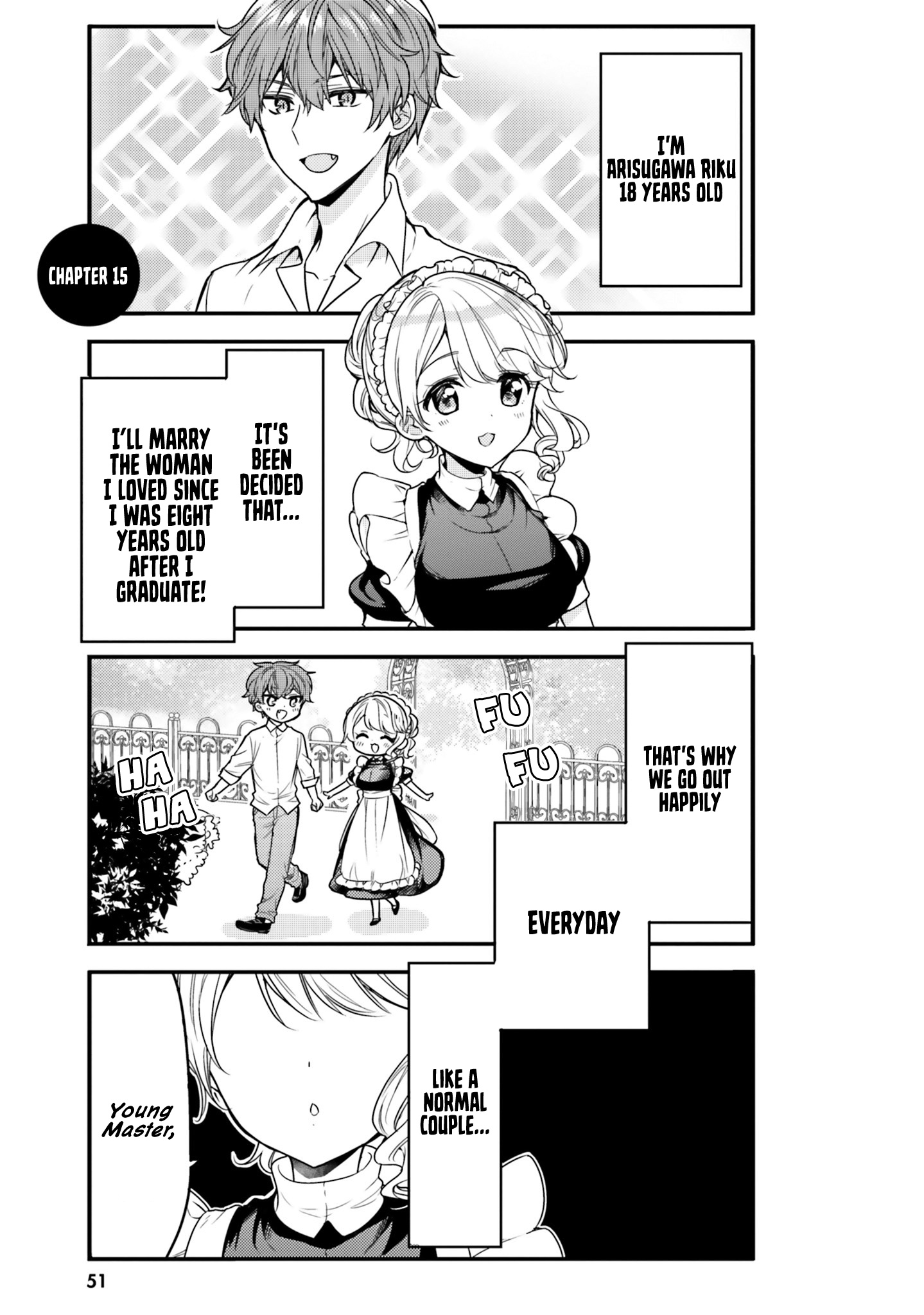 Tekito Na Maid No Oneesan & Erasou De Ichizu Na Botchan Chapter 15 #1