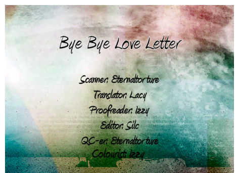 Bye-Bye Love-Letter Chapter 0 #4