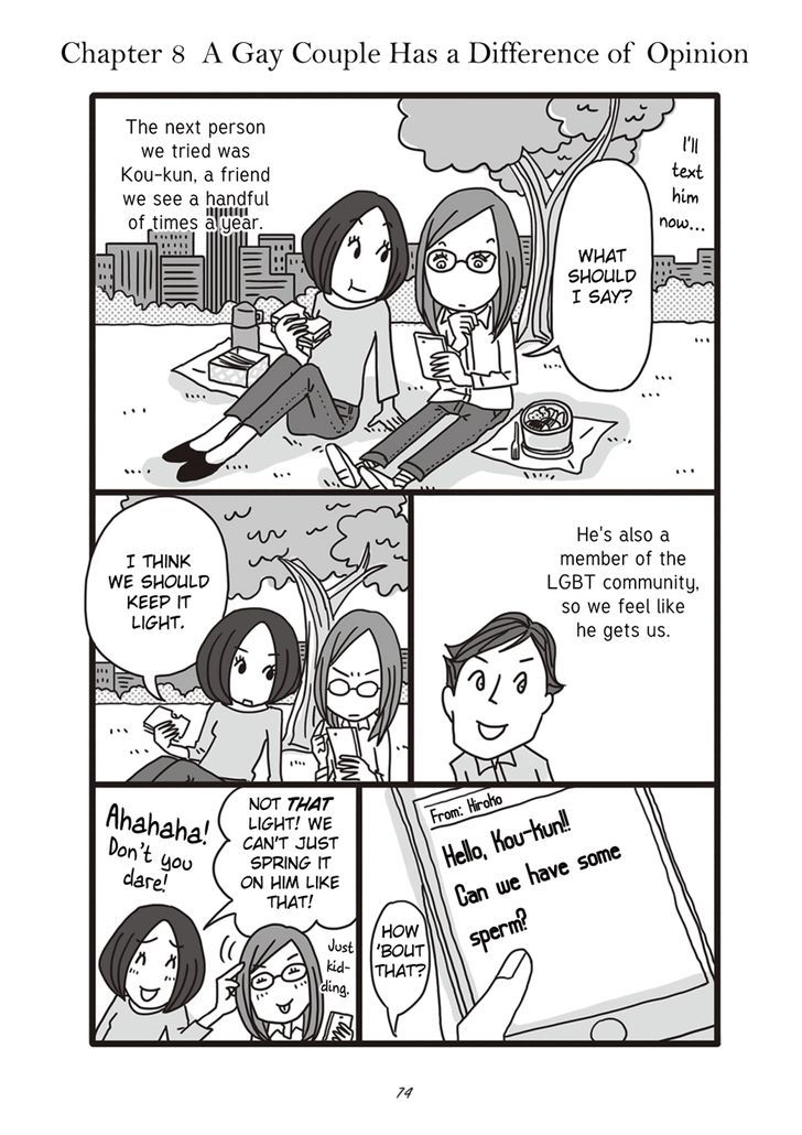 Lesbian-Teki Kekkon Seikatsu Chapter 8 #1