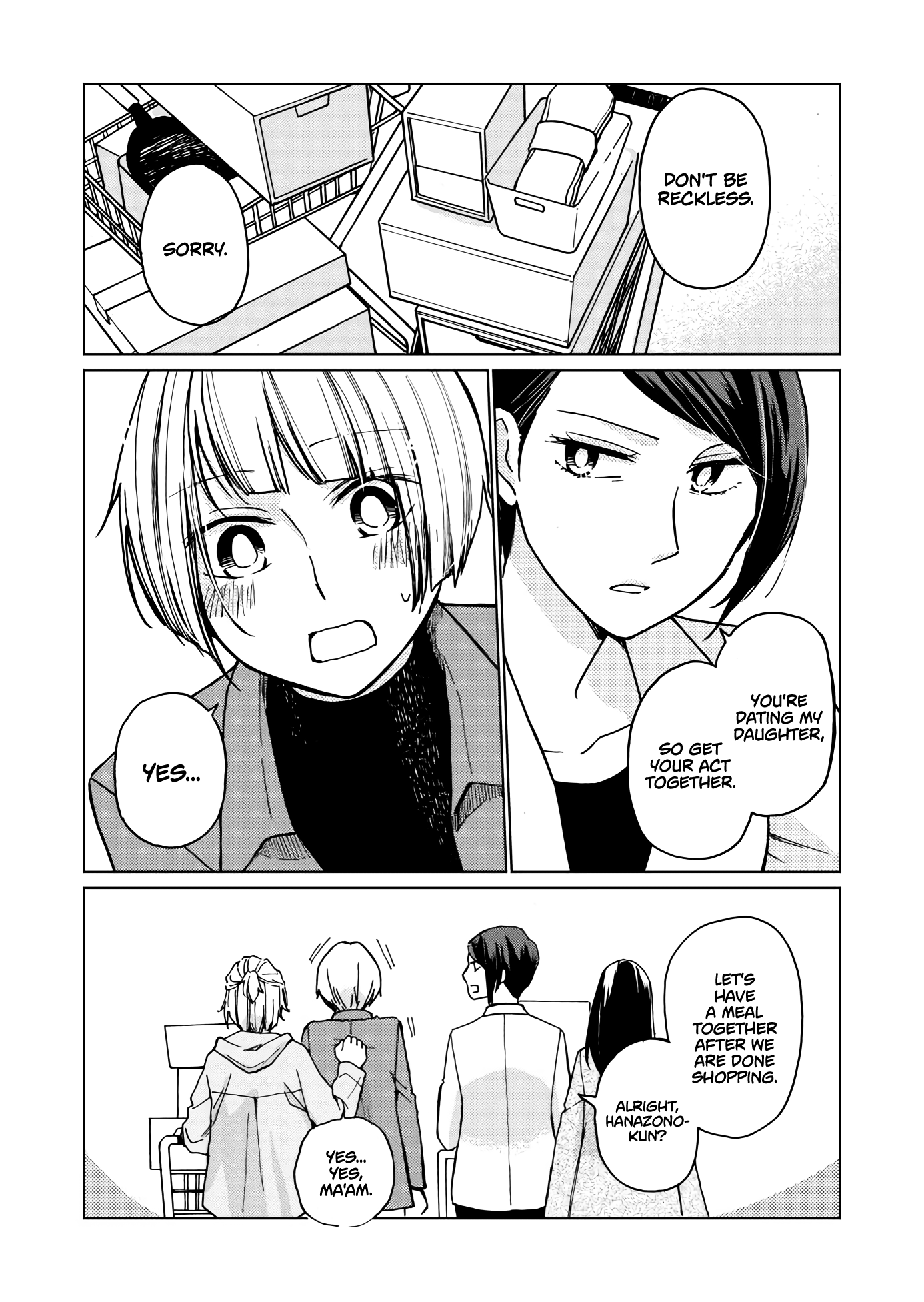 Hanazono-Kun To Kazoe-San No Fukakai Na Houkago Chapter 33 #7