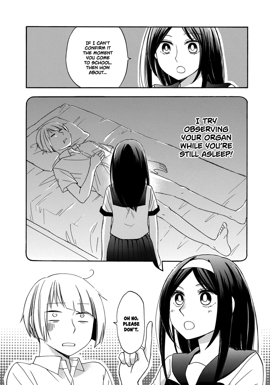 Hanazono-Kun To Kazoe-San No Fukakai Na Houkago Chapter 12 #8