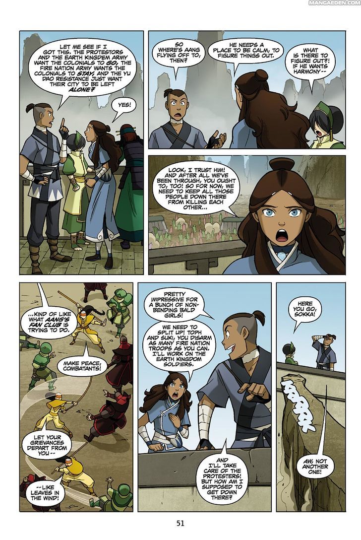 Avatar The Last Airbender - The Promise Chapter 3 #51