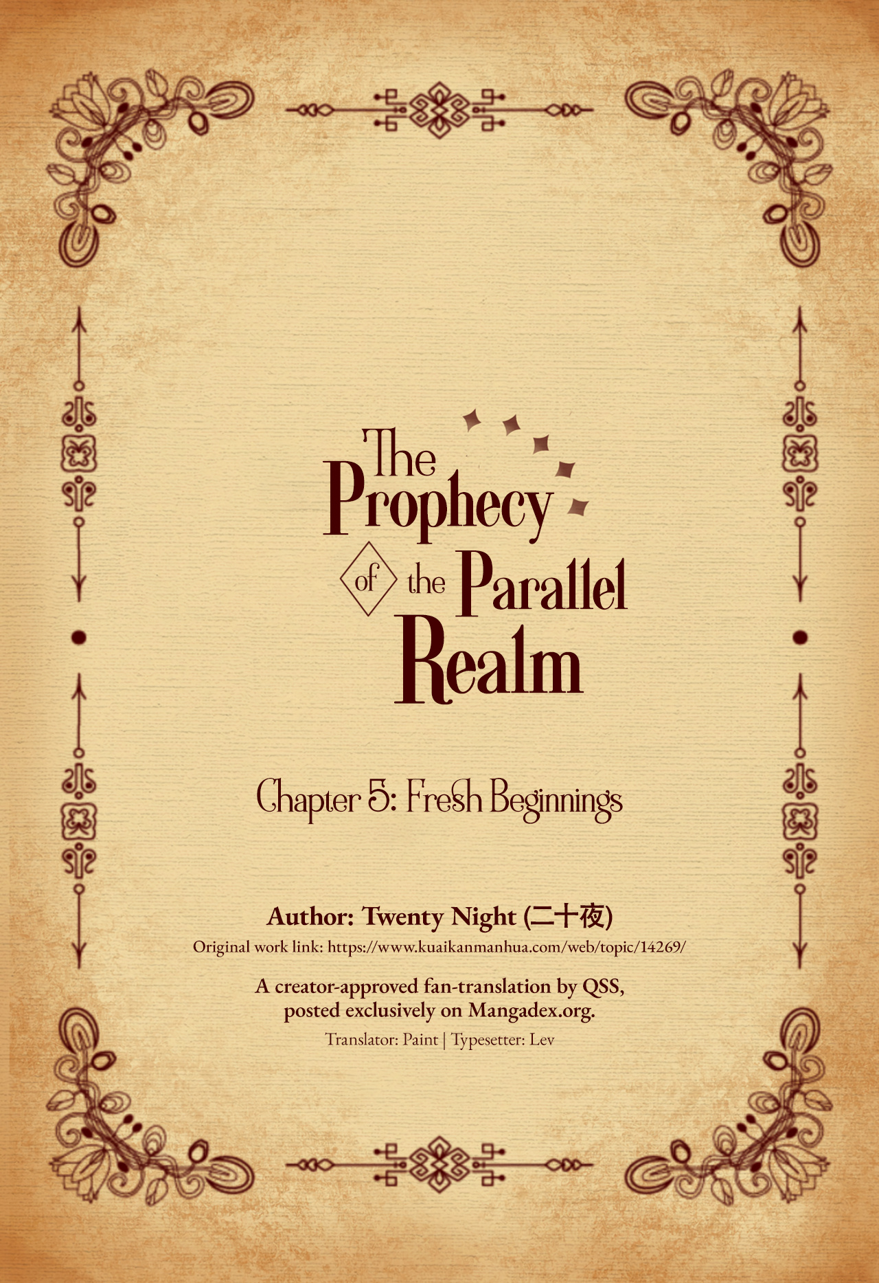 The Prophecy Of The Parallel Realm Chapter 5 #2