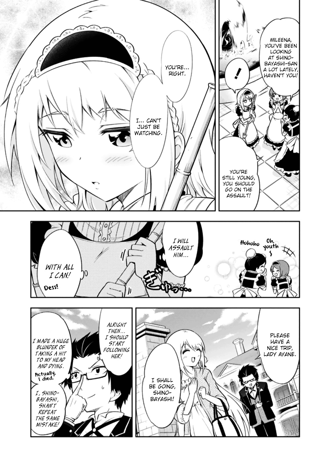 Ayane Oujou-Sama Wa Sanova B**ch Ni Araserareru Chapter 10 #3