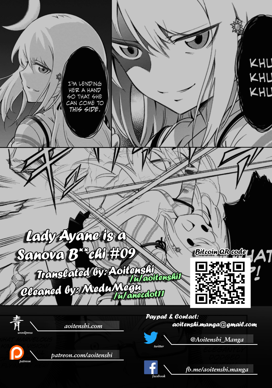 Ayane Oujou-Sama Wa Sanova B**ch Ni Araserareru Chapter 9 #21