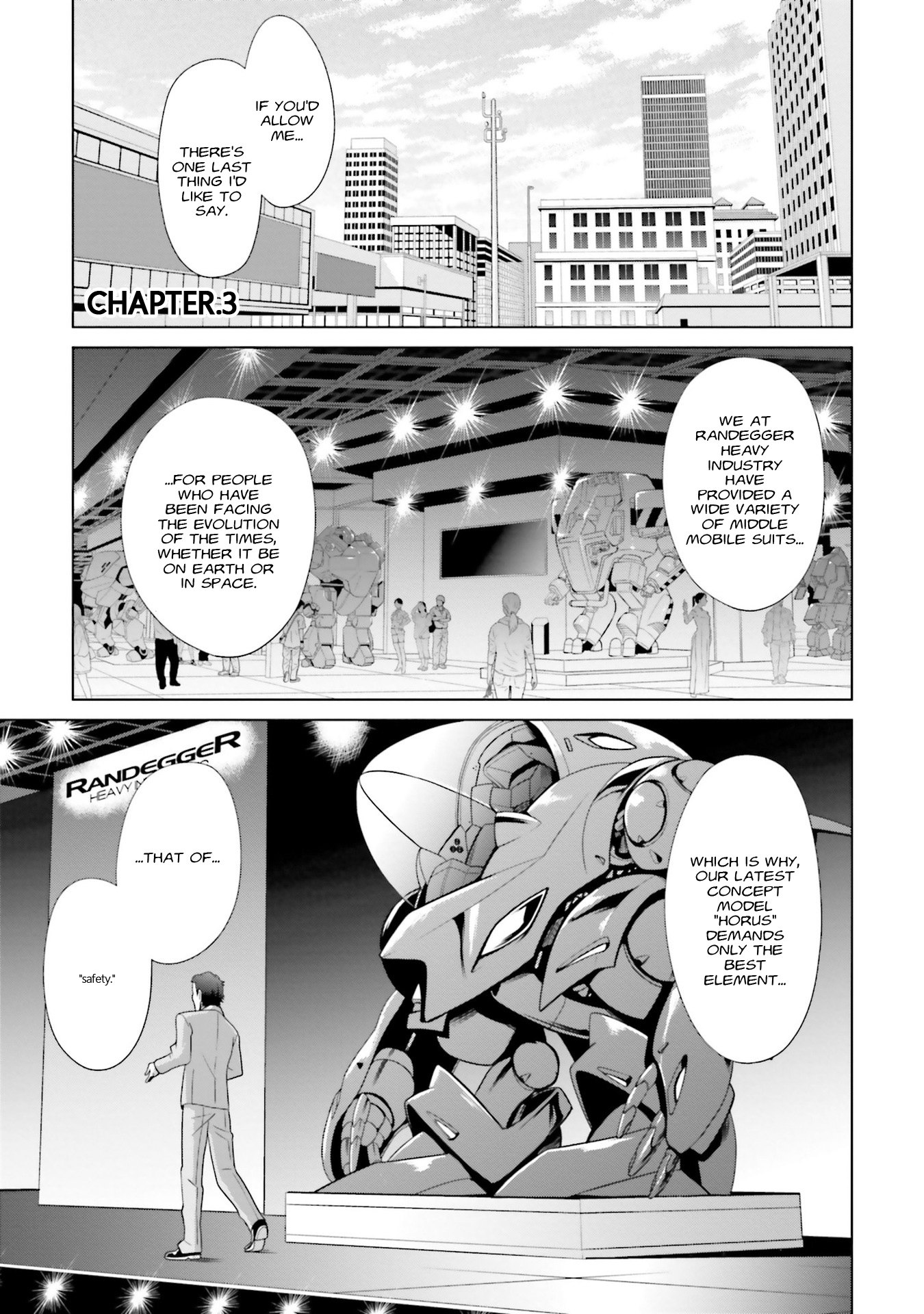 Mobile Suit Gundam F90 Ff Chapter 3 #1
