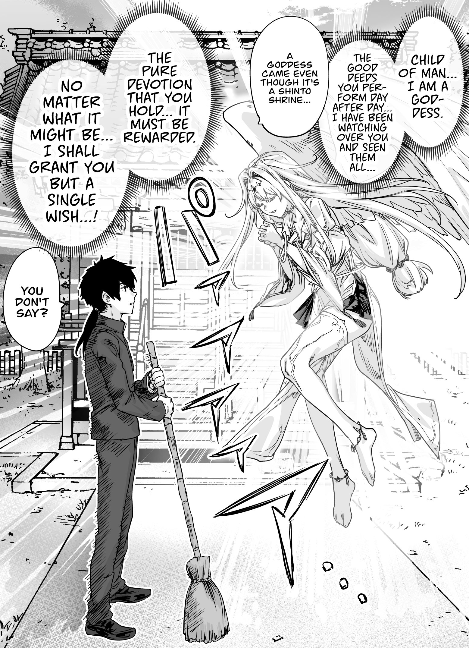 A Goddess Becoming Useless Due To An Overly Caring Man Chapter 1 #1