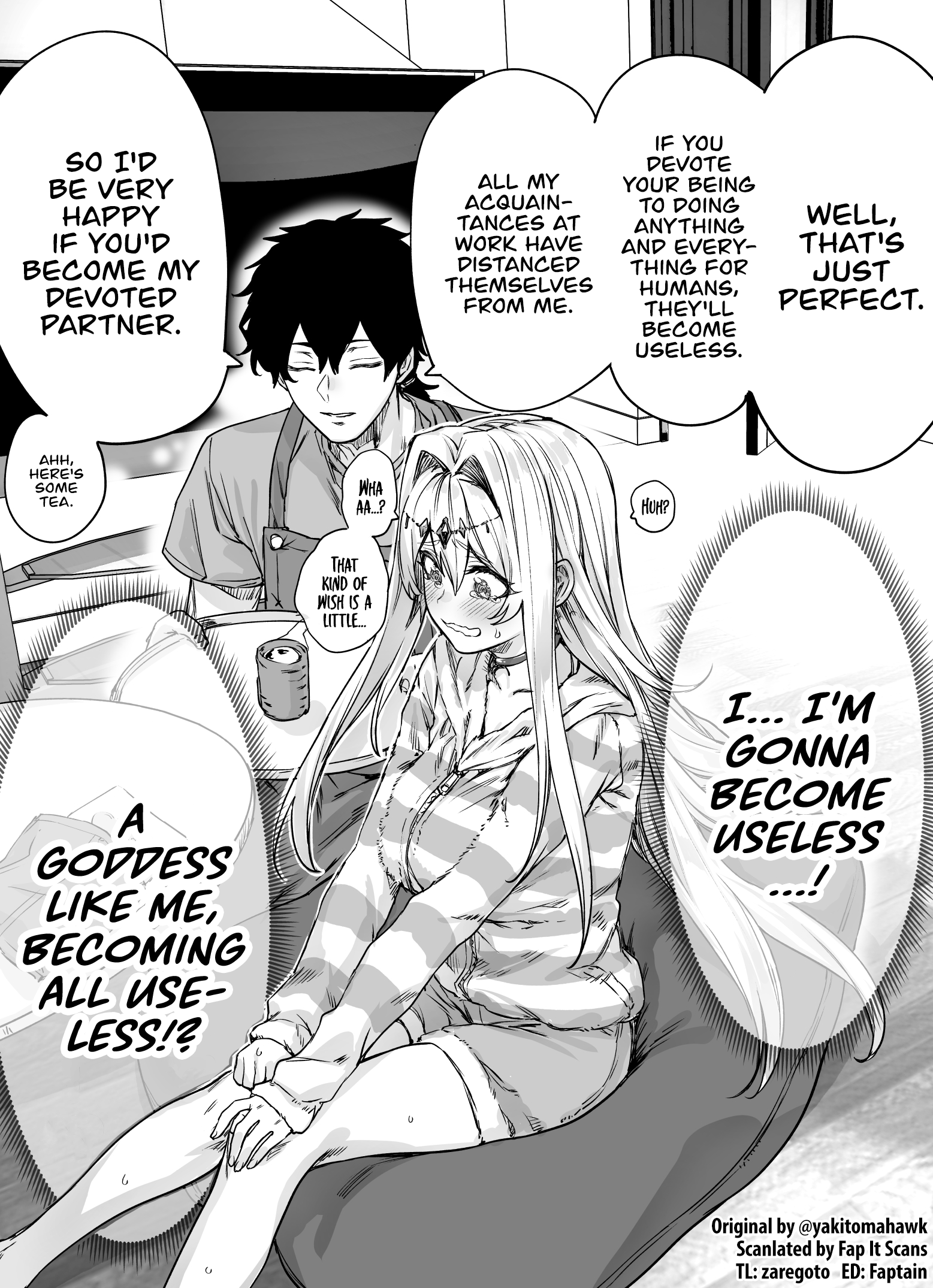 A Goddess Becoming Useless Due To An Overly Caring Man Chapter 1 #2