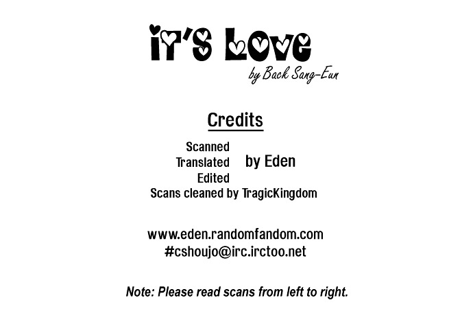 It's Love Chapter 3 #1
