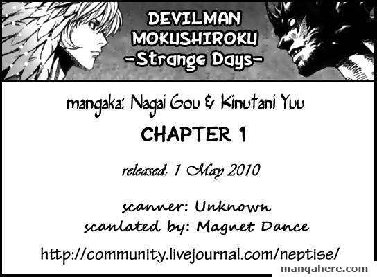 Devilman Mokushiroku - Strange Days Chapter 1 #45