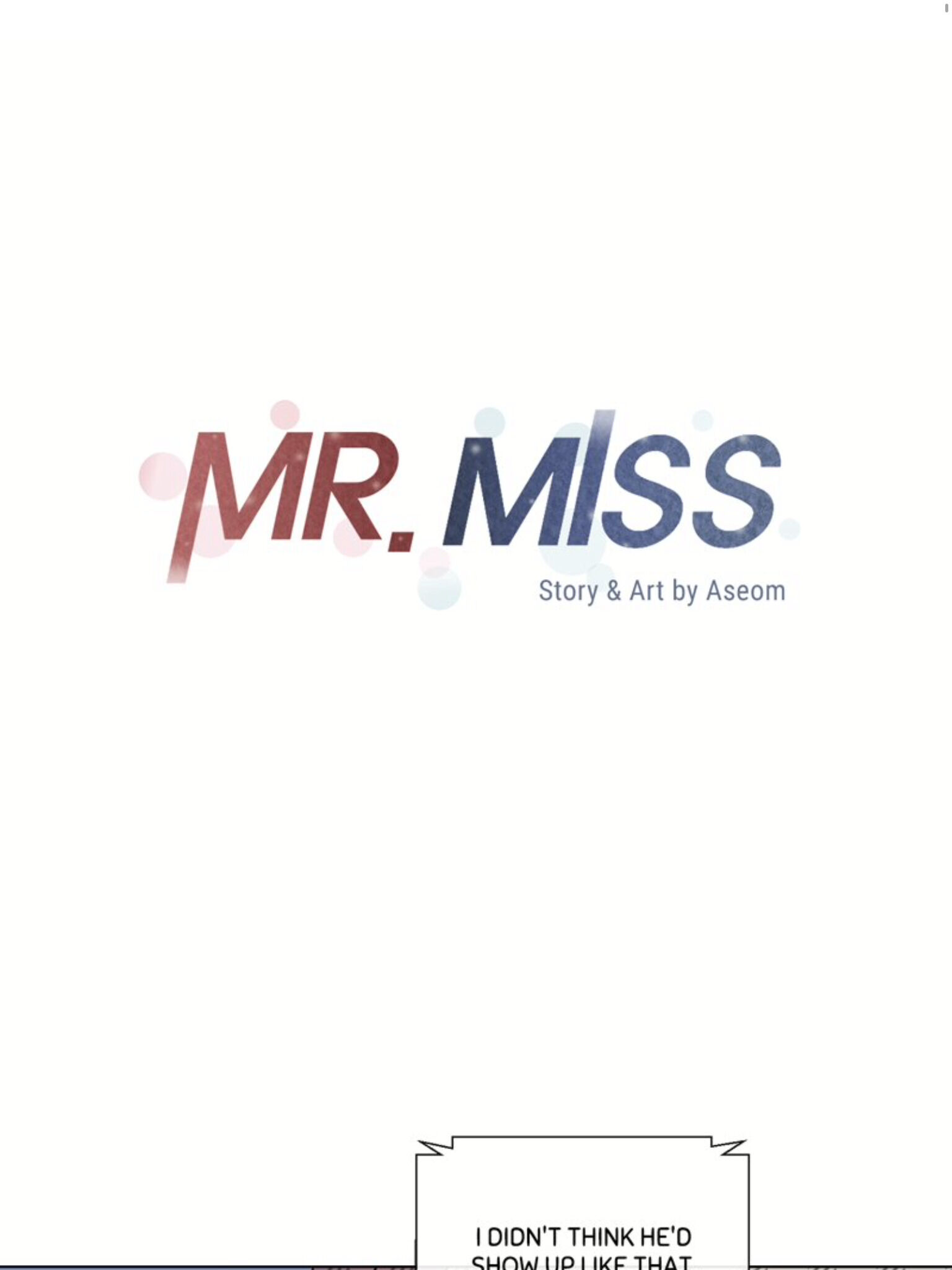 Mr.miss Chapter 32 #1