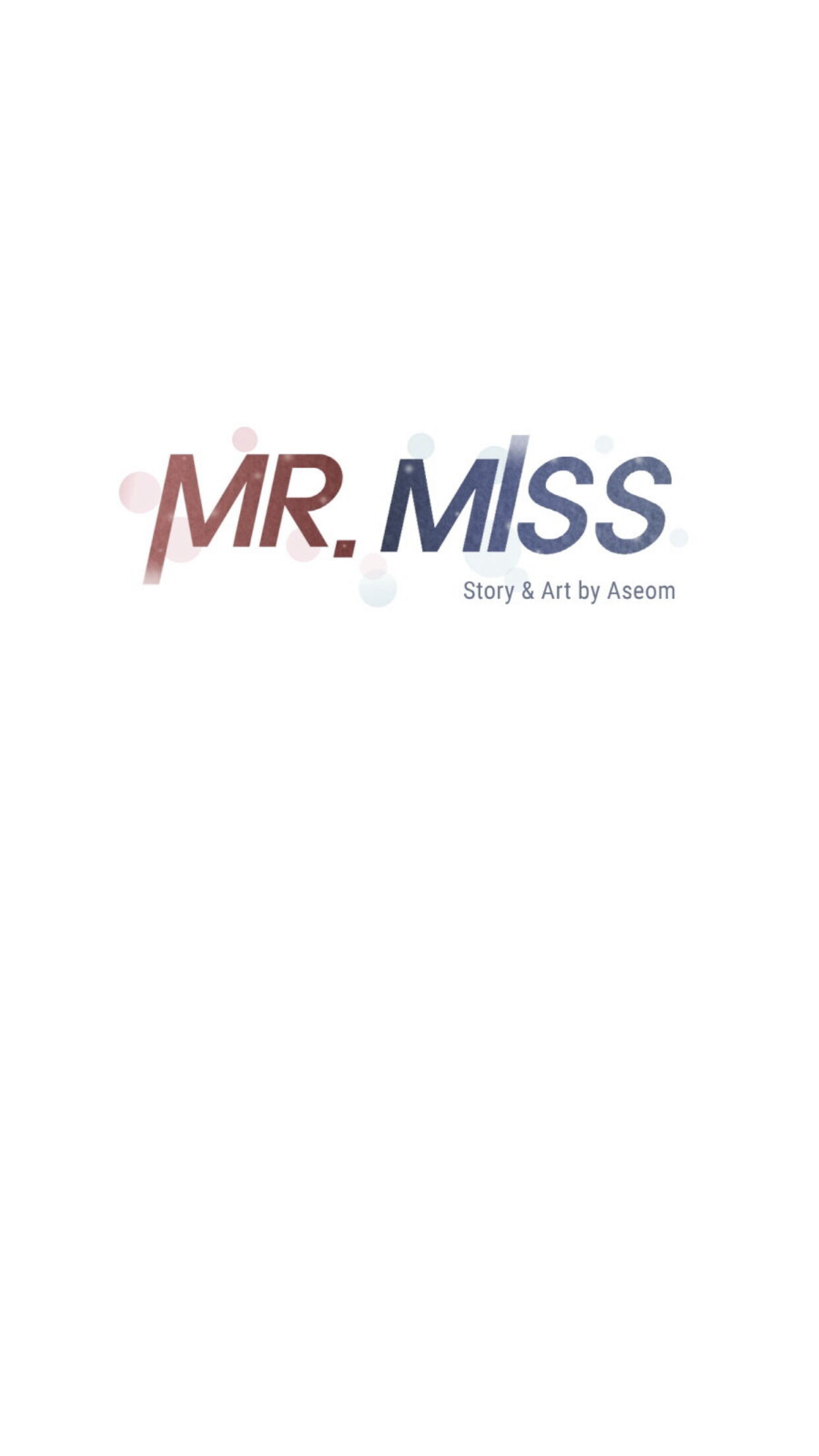 Mr.miss Chapter 6 #1