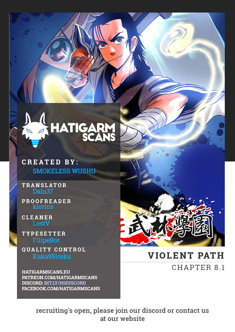 Violent Path Martial Arts School Chapter 8.1 #1