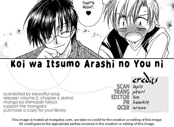 Koi Wa Itsumo Arashi No Youni Chapter 6 #1