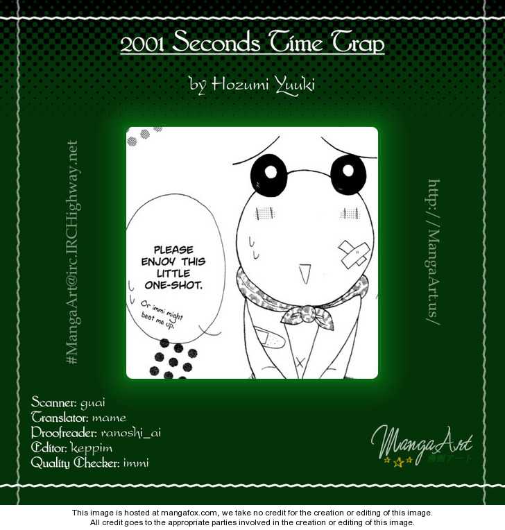 2001 Seconds Time Trap Chapter 1 #1