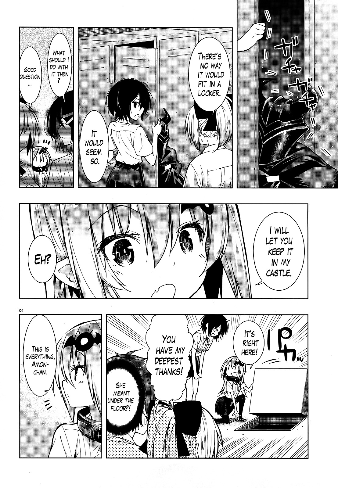 There's A Demon Lord On The Floor Chapter 4 #4