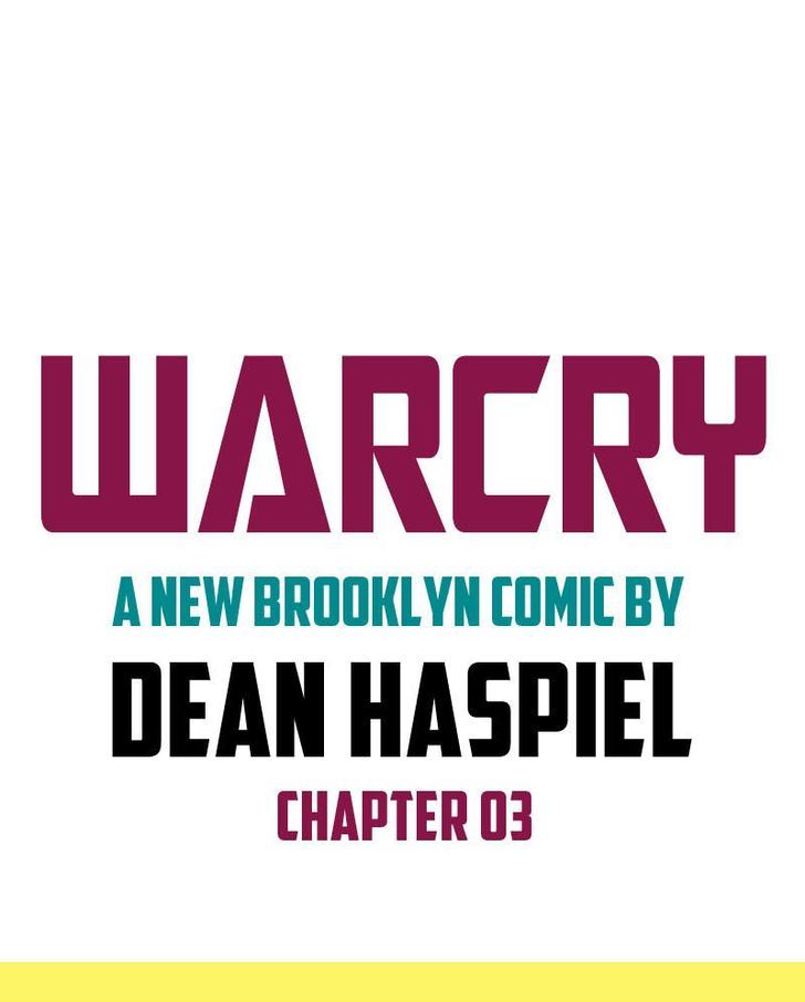 War Cry Chapter 3 #1