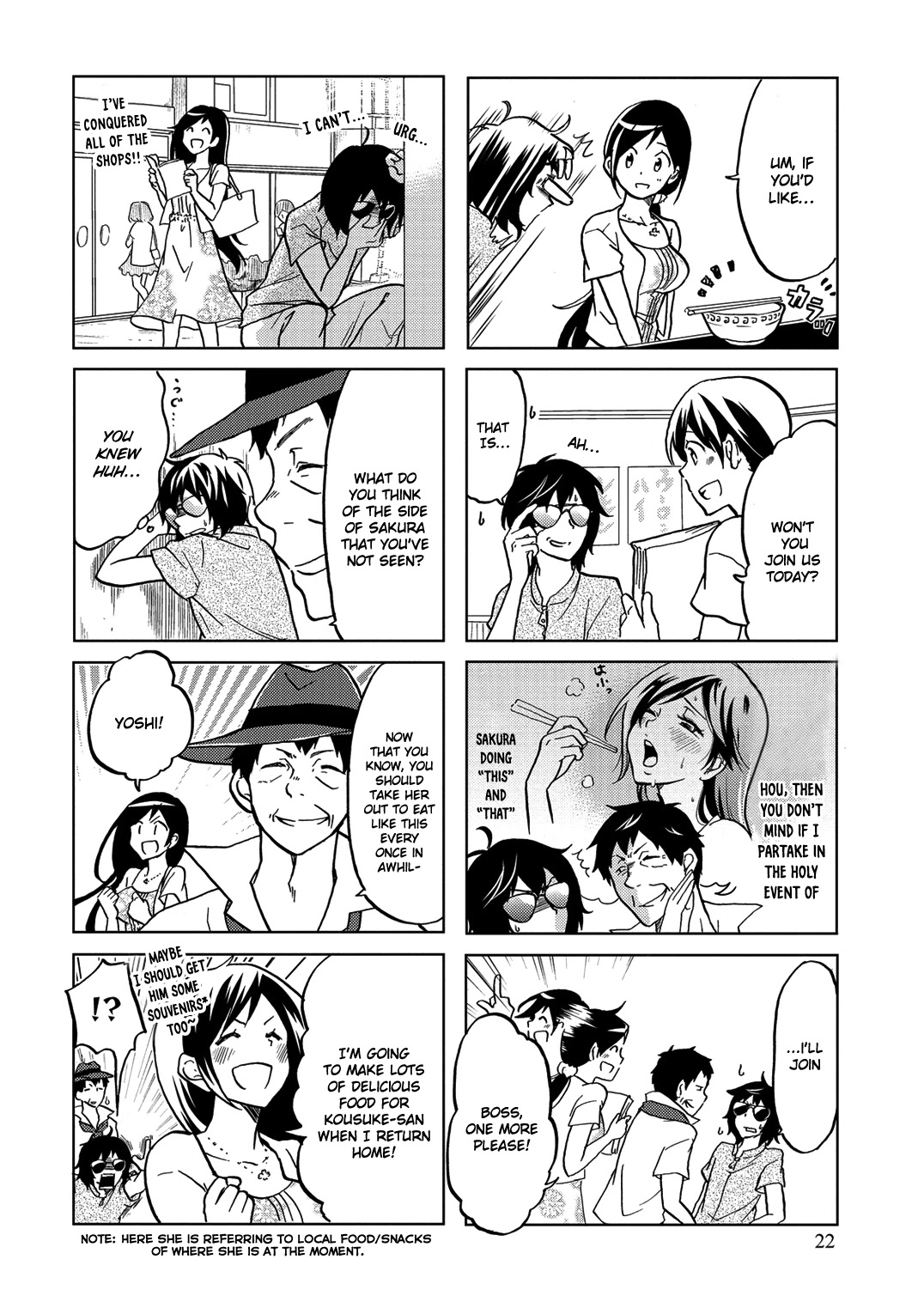 Itoshi No Sakura-San Chapter 22 #9