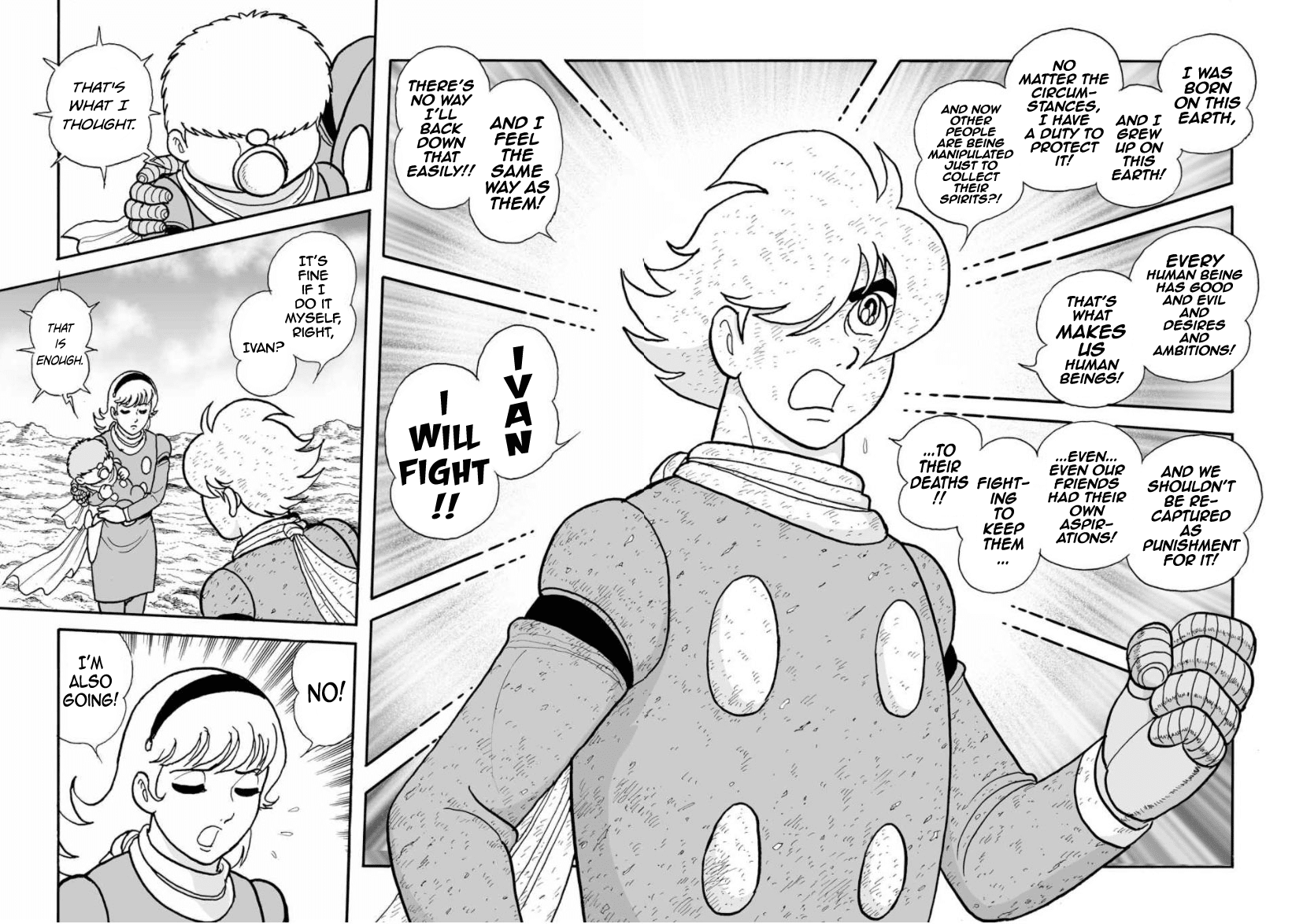 Cyborg 009 - Kanketsu Hen Conclusion - God's War Chapter 30 #46