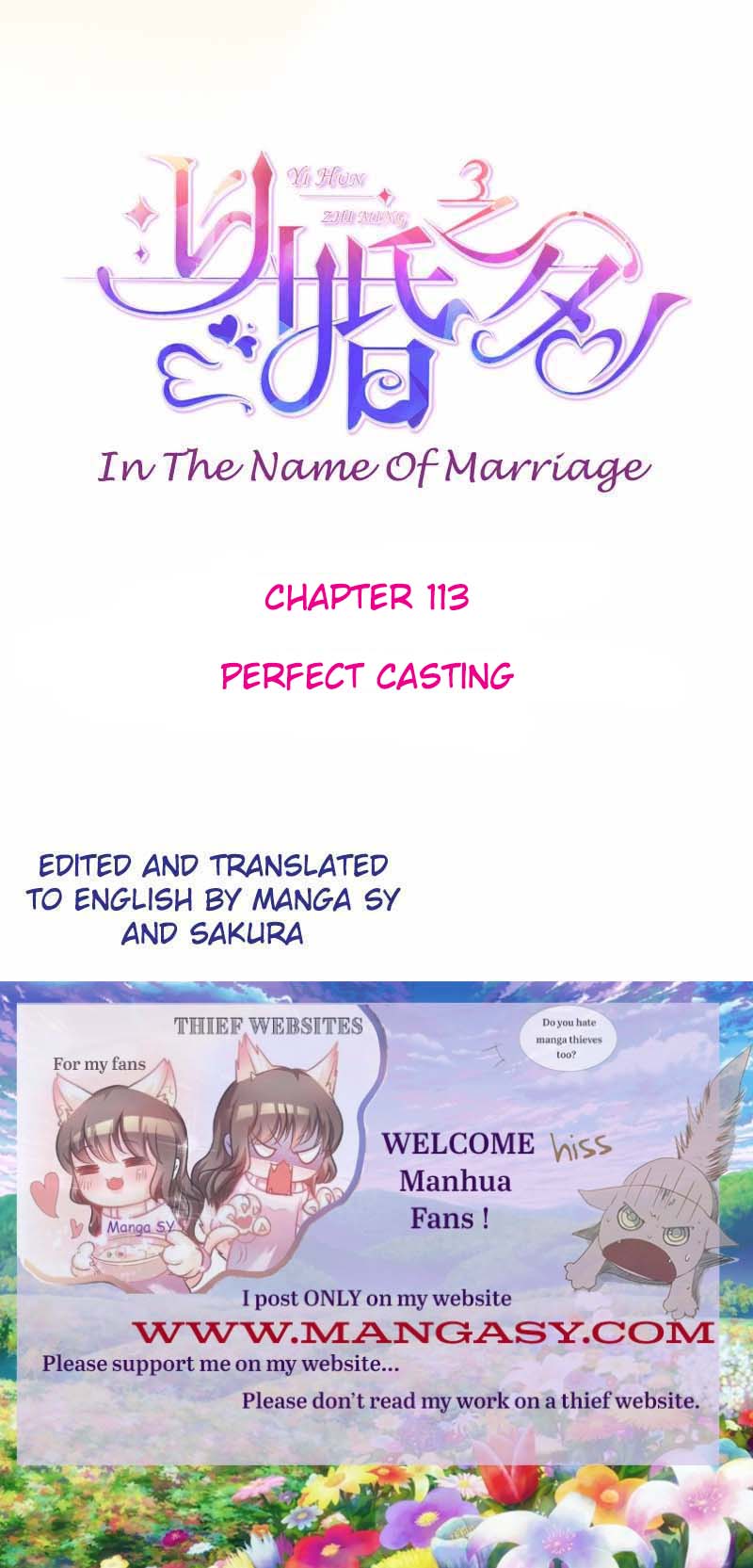 In The Name Of Marriage Chapter 113 #1