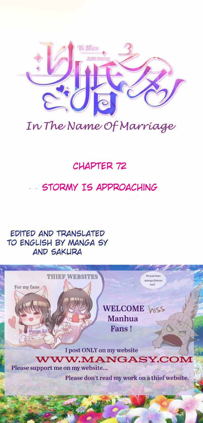 In The Name Of Marriage Chapter 72 #1