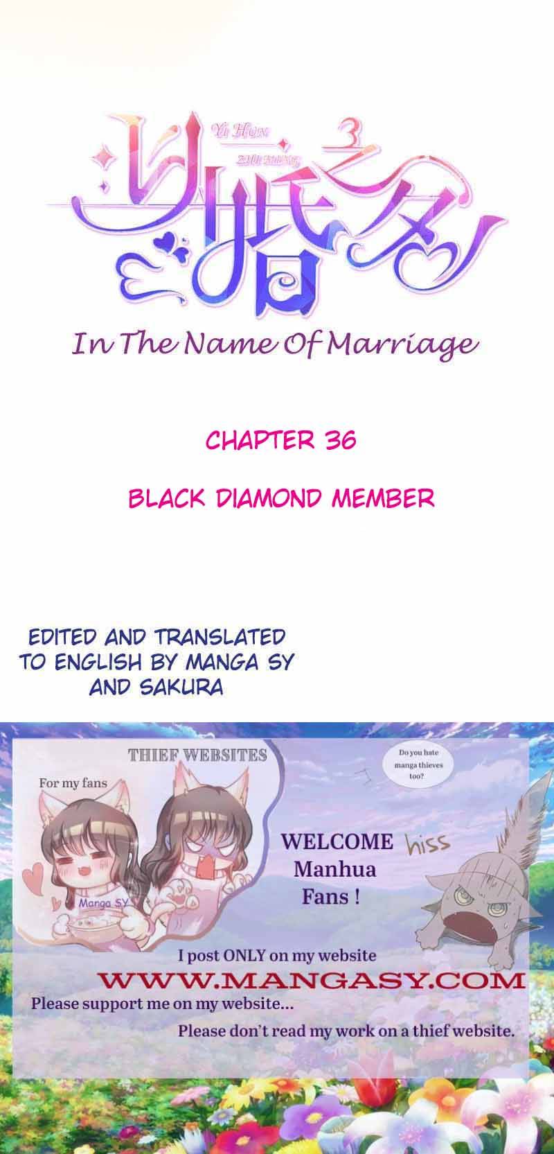 In The Name Of Marriage Chapter 36 #1