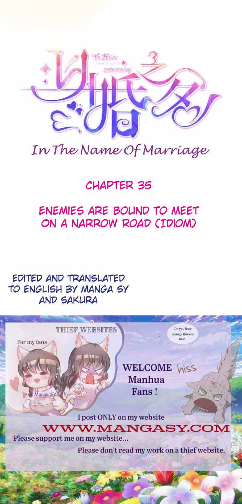 In The Name Of Marriage Chapter 35 #1