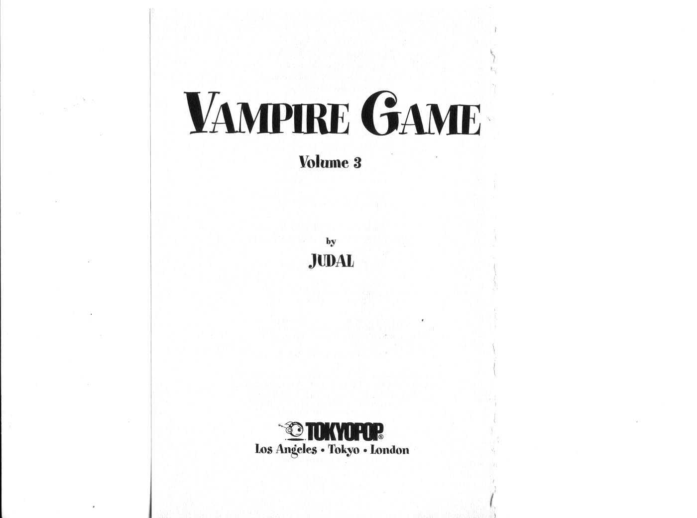 Vampire Game Chapter 3 #1