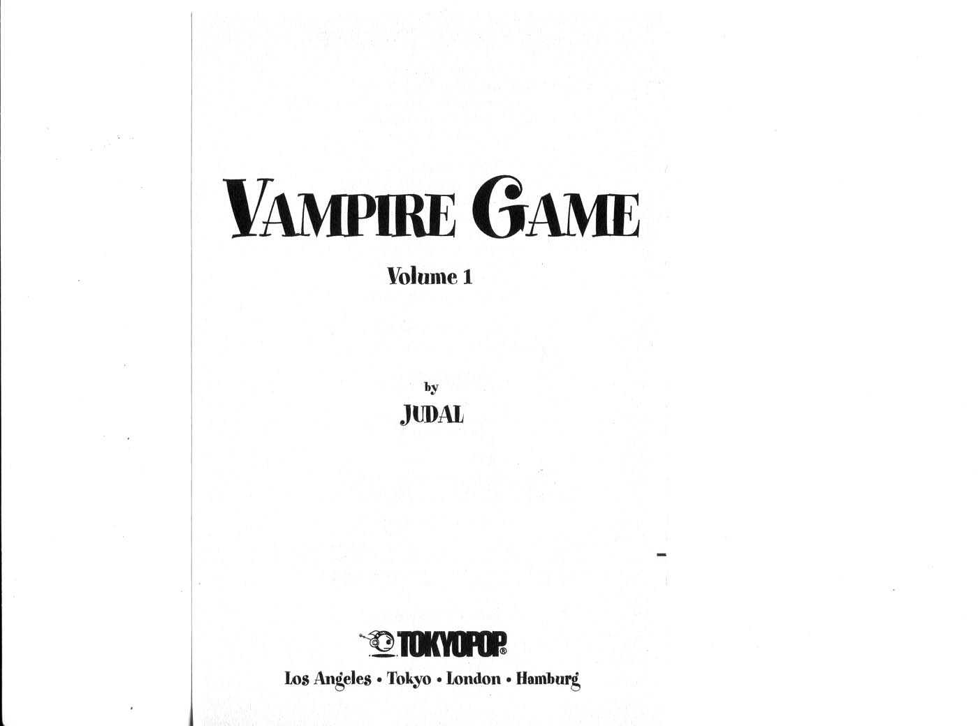 Vampire Game Chapter 1 #1