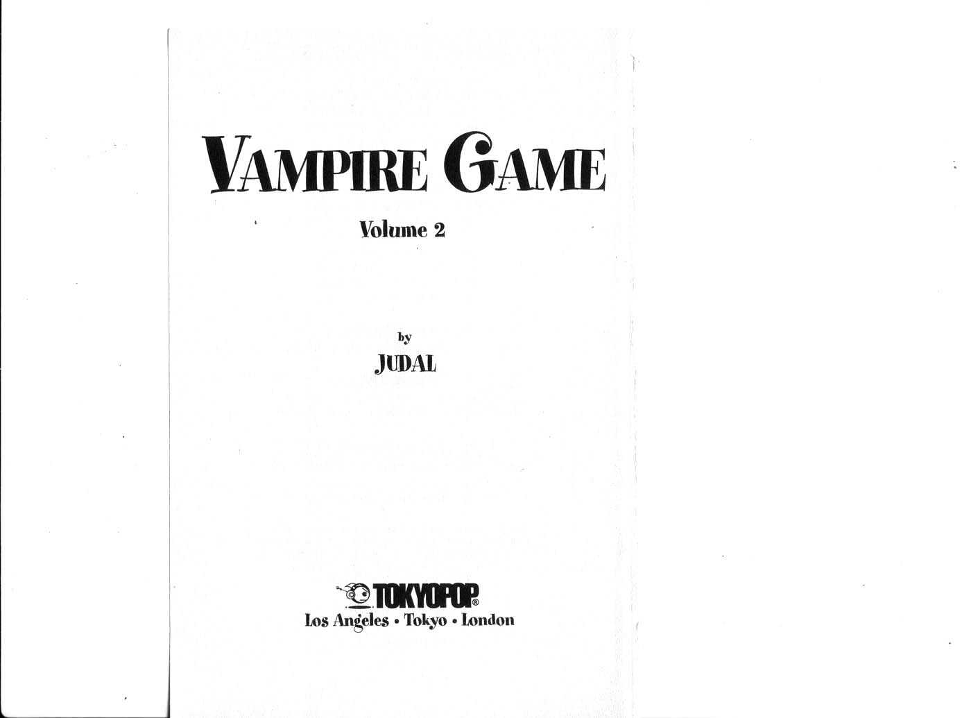 Vampire Game Chapter 2 #1