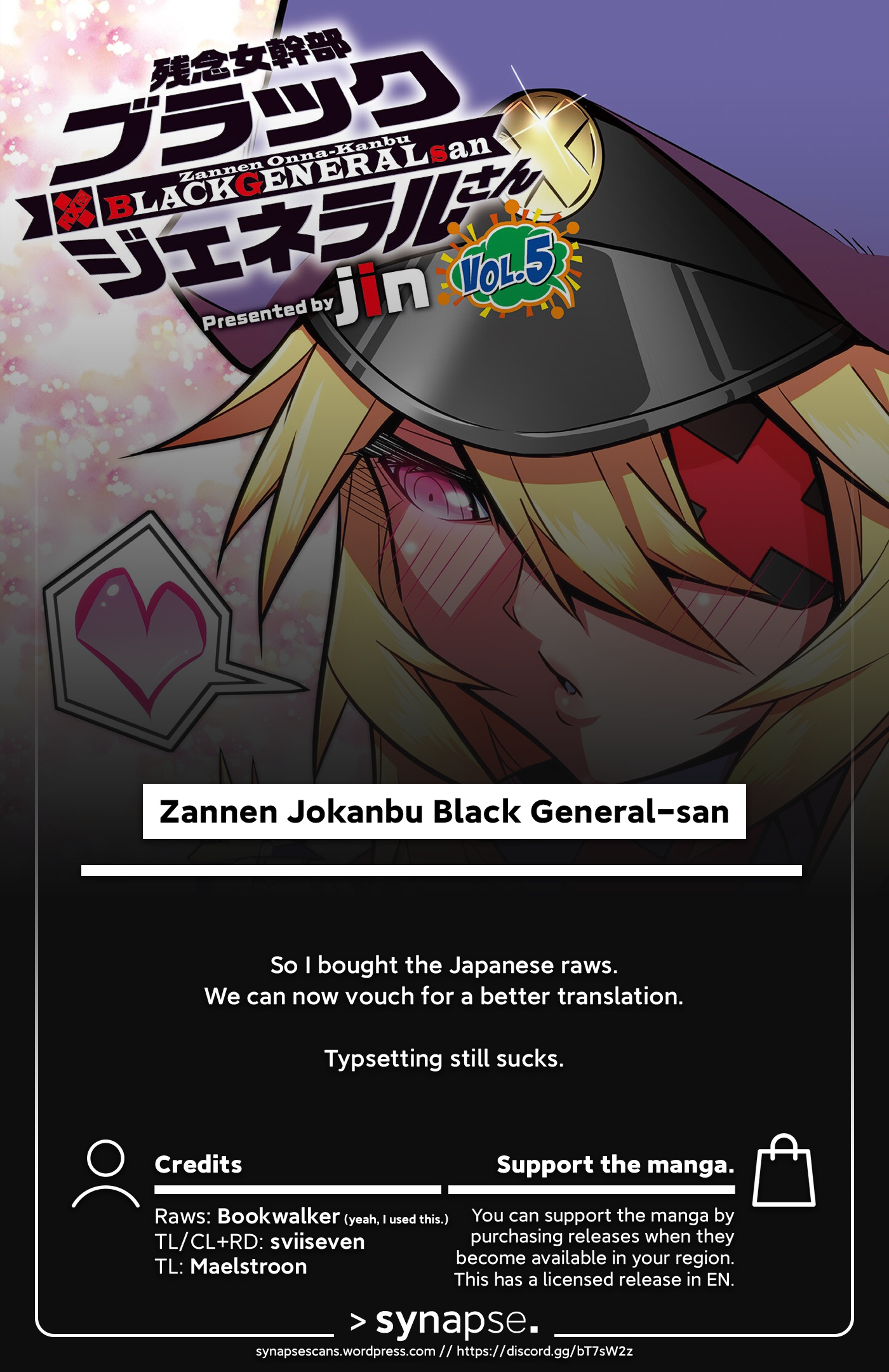 Zannen Jokanbu Black General-San Chapter 70 #9