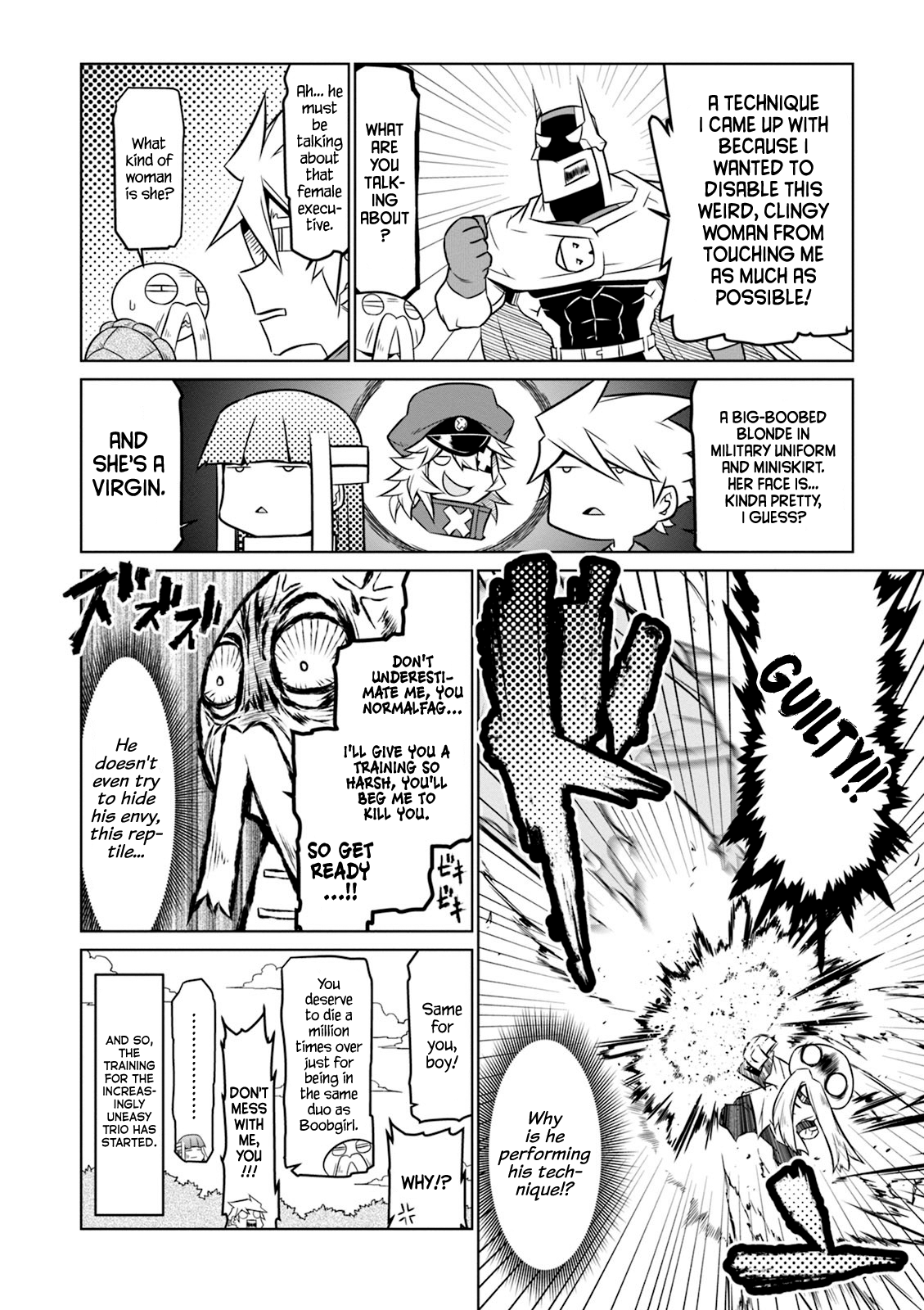 Zannen Jokanbu Black General-San Chapter 54 #10