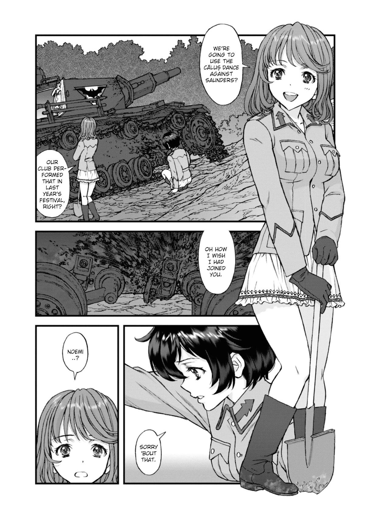 Girls Und Panzer - The Fir Tree And The Iron-Winged Witch Chapter 13 #1