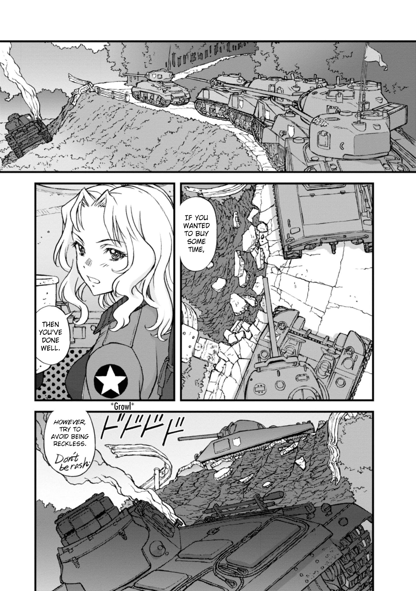Girls Und Panzer - The Fir Tree And The Iron-Winged Witch Chapter 9 #6
