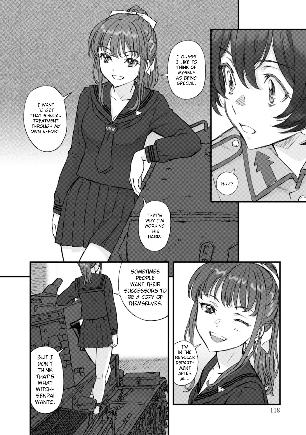 Girls Und Panzer - The Fir Tree And The Iron-Winged Witch Chapter 10 #7