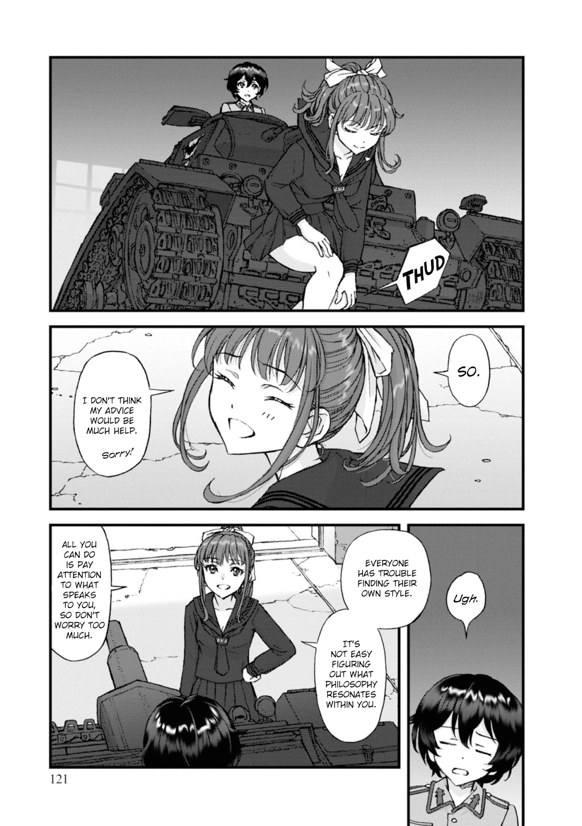 Girls Und Panzer - The Fir Tree And The Iron-Winged Witch Chapter 10 #10