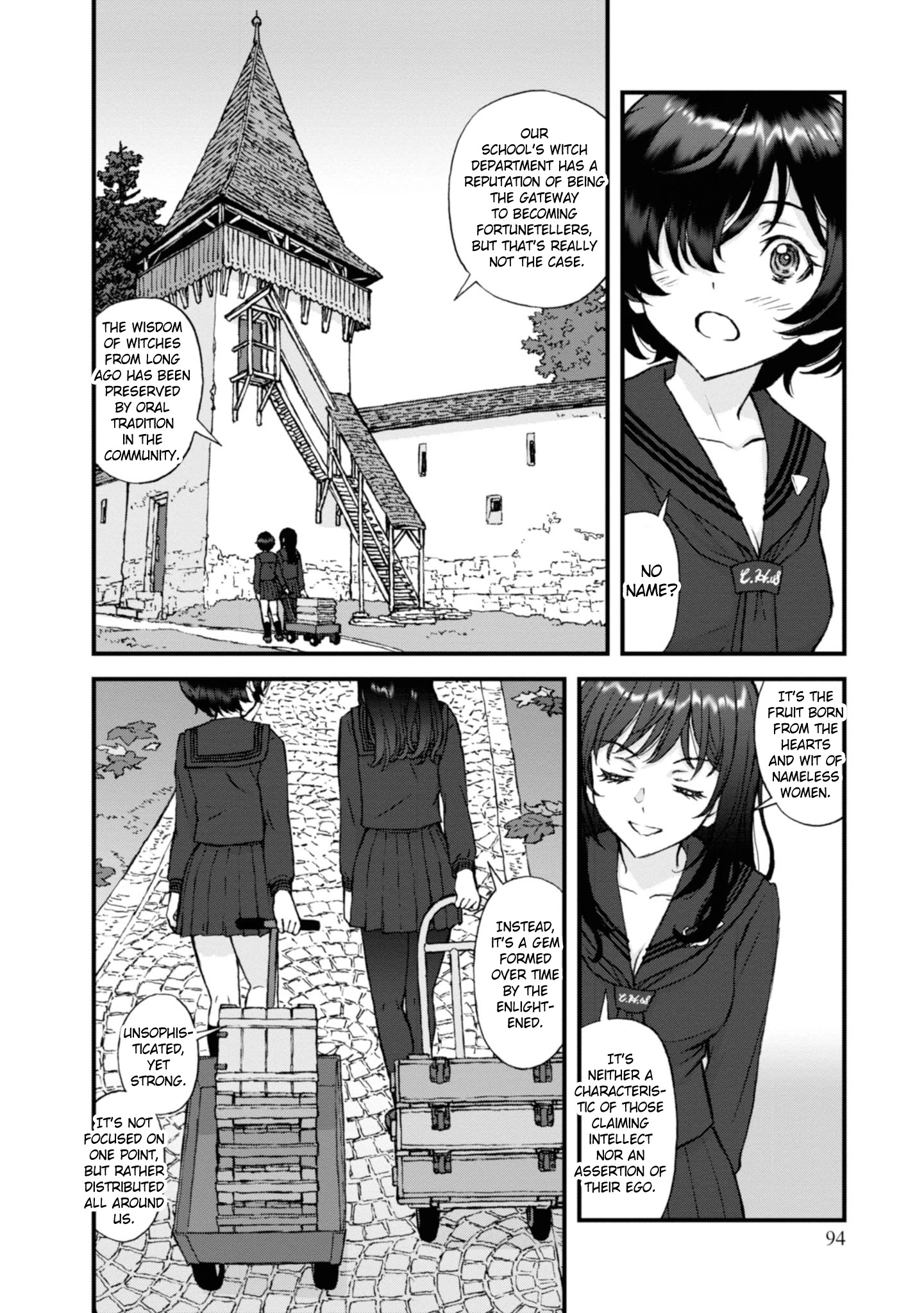 Girls Und Panzer - The Fir Tree And The Iron-Winged Witch Chapter 8 #1